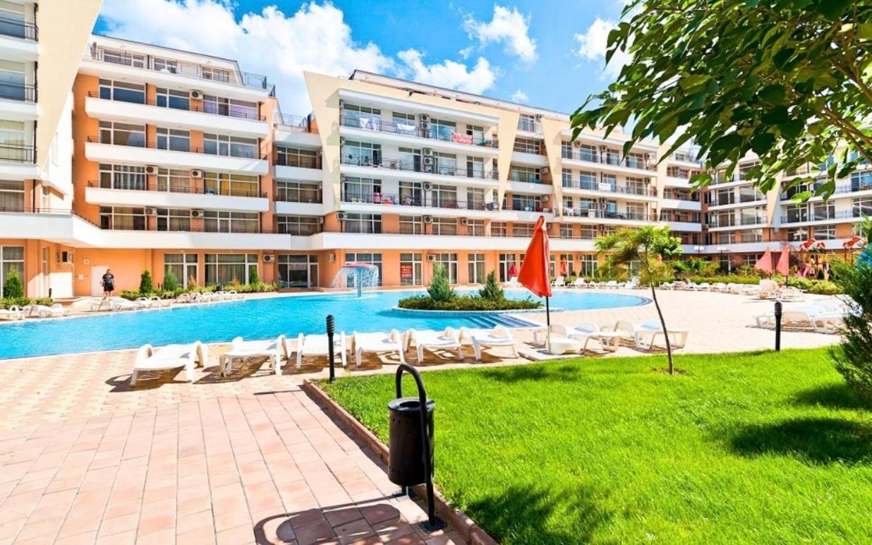 Grand Kamelia Apartments Sunny Beach Dış mekan fotoğraf